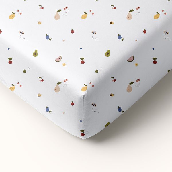 Fitted sheet «Fruit» | 80 x 160 cm