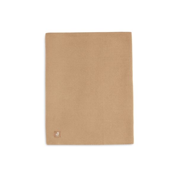 Jollein - Blanket Cradle 75x100cm Basic Knit - Biscuit
