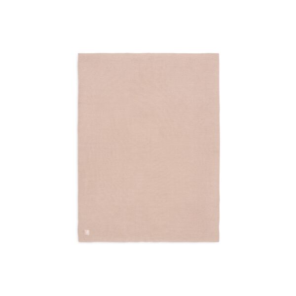Jollein - Blanket Cradle 75x100cm Basic Knit - Wild Rose