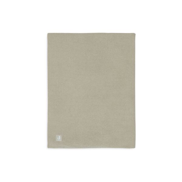 Jollein - Blanket Cot 100x150cm Basic Knit - Olive Green