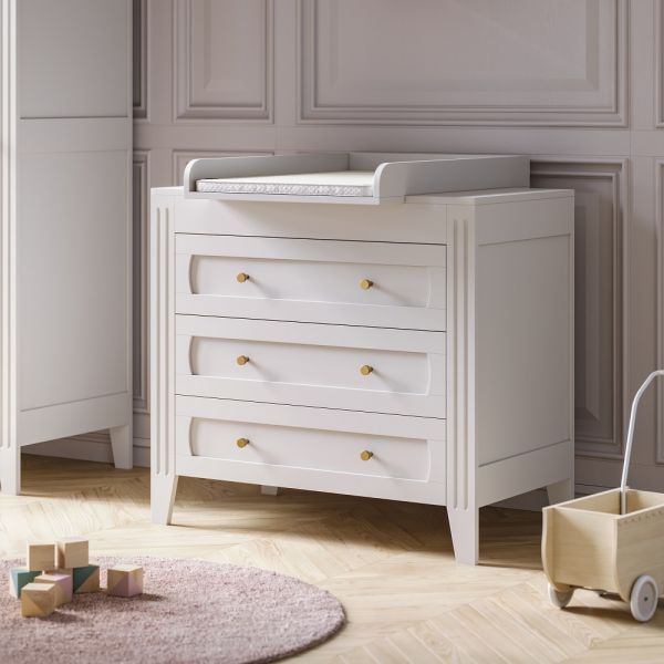 Baby dresser unit «MiIenne» | White