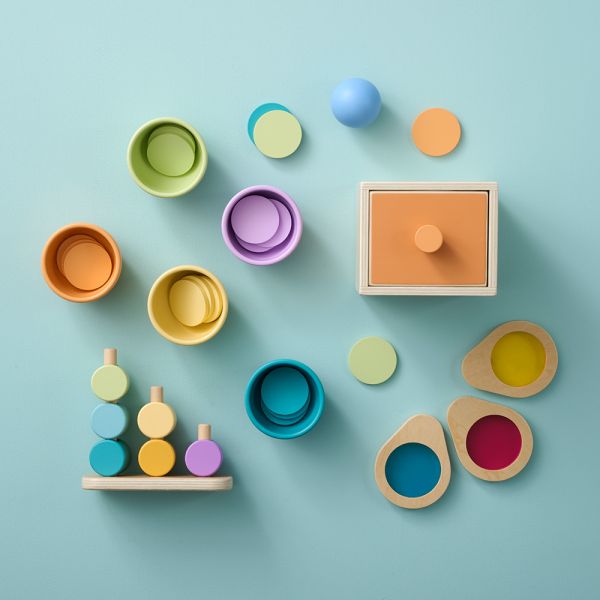 Baby development toys for 13 to 15 months with sensory play from Petite Amélie