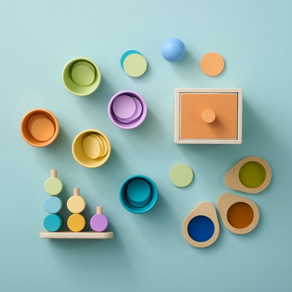 Baby development toys for 13 to 15 months with sensory play from Petite Amélie