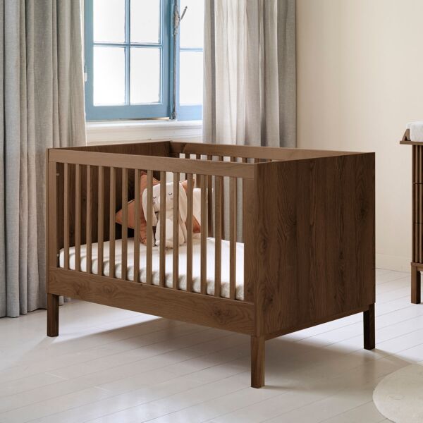 Cot bed «Japandi» | 60 x 120 cm | Wenge