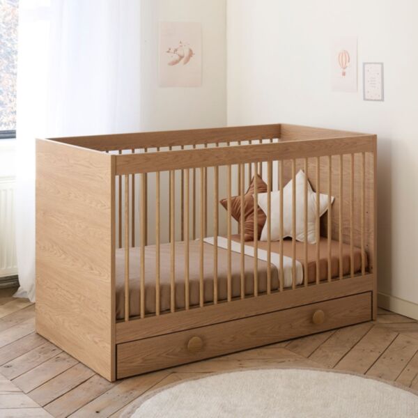Convertible cot bed «Rétro» | 70 x 140 cm