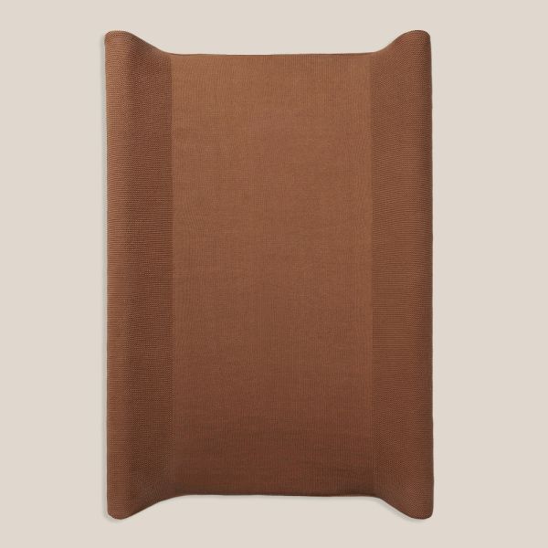 KNITTED CHANGING MAT COVER 50 X 70 CM | TAN