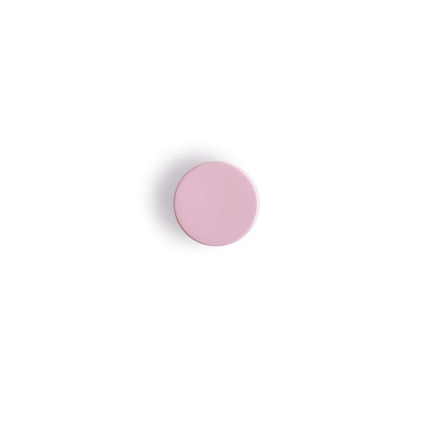Button Wall Hook in Pink 9cm