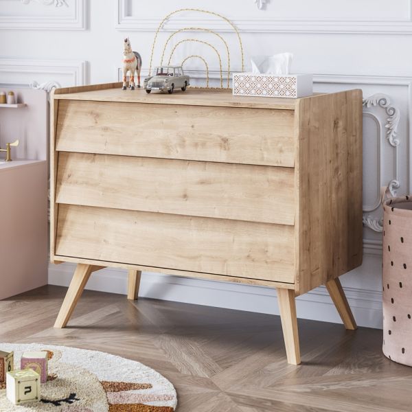 chest of drawers baby room vintage natural vox