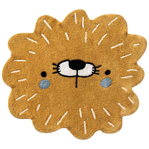 Childrens washable lion rug from Petite Amélie