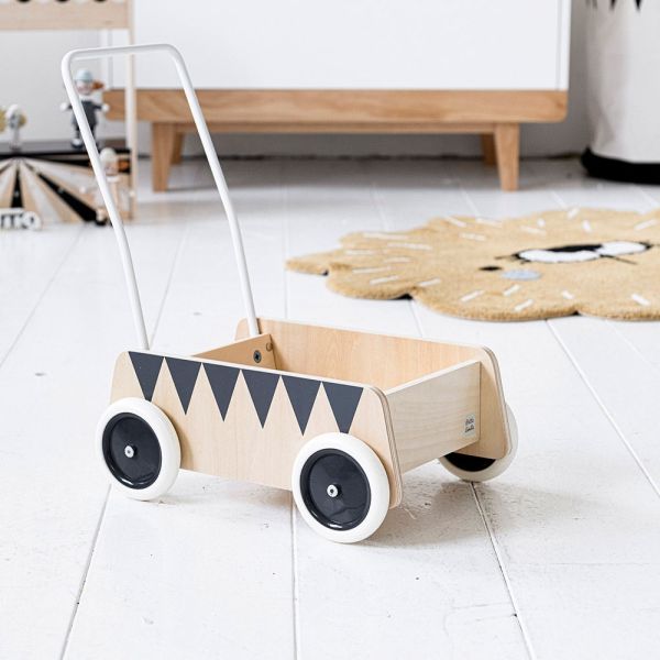 circus theme wooden baby walker from Petite Amélie