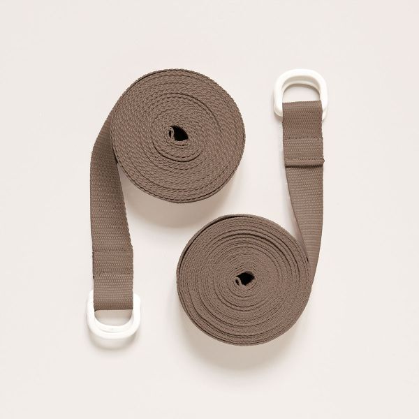 Safety extension strap for bedside crib | For box spring beds | 400 cm | Cocoa