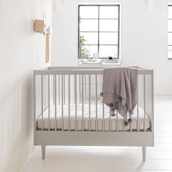 Convertible cot bed 140x70 Milenne Grey ️Petite Amelie