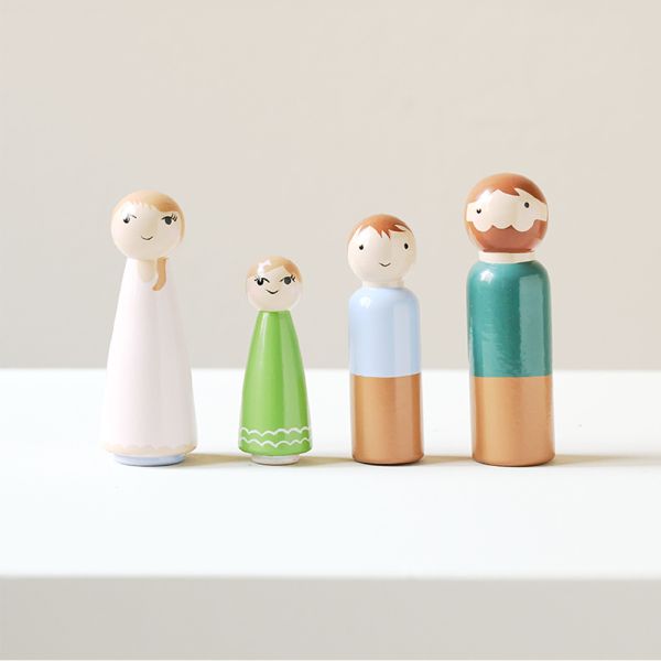 Doll house dolls | «Ma Petite Famille Amaranthe»