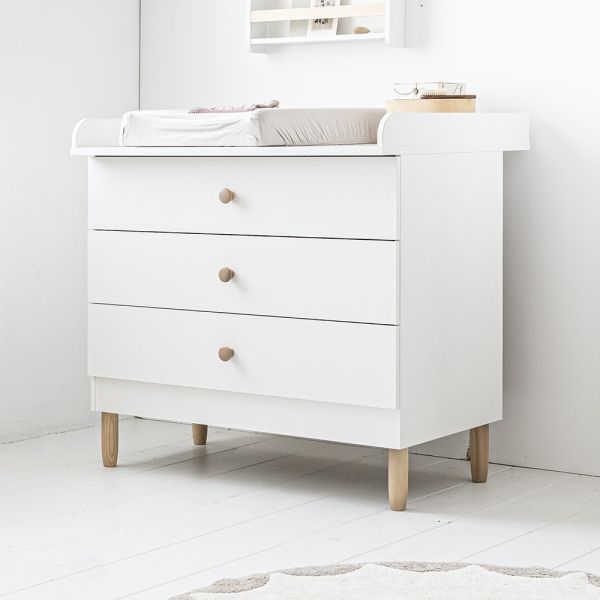 dresser unit with baby changing table topper petite amelie