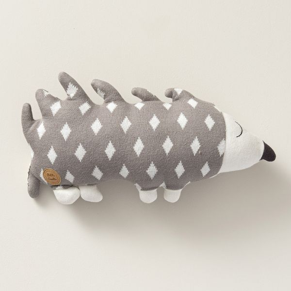 hedgehog animal cuddly toy cushion from Petite Amélie