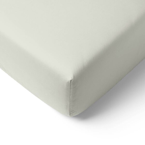 Flannel fitted sheet | 70 x 140 cm | Green