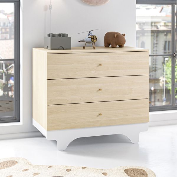 Natural wood dresser unit