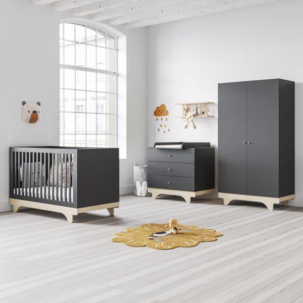 Nursery furniture sets black