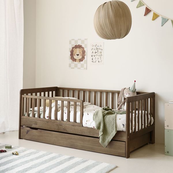 Toddler bed «Plume» | 70 x 140 cm | Cocoa