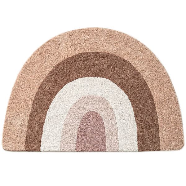 Rainbow carpet 78x110 for children's room decor from Petite Amélie