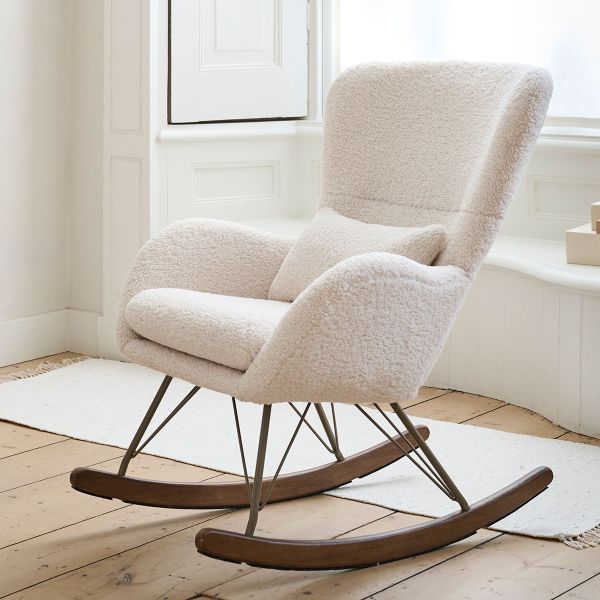 Teddy rocking chair «Lune» | Beige