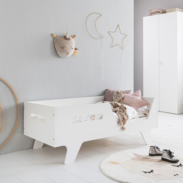 toddler bed colombe white wood 140x70 toddler room petite amelie