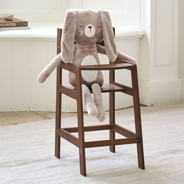 Wooden doll highchair «Noyer»