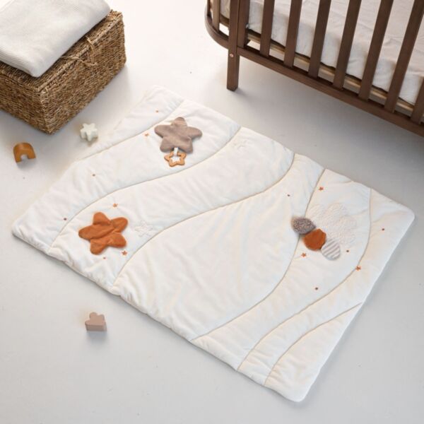 Play activity mat «Étoile» | Beige