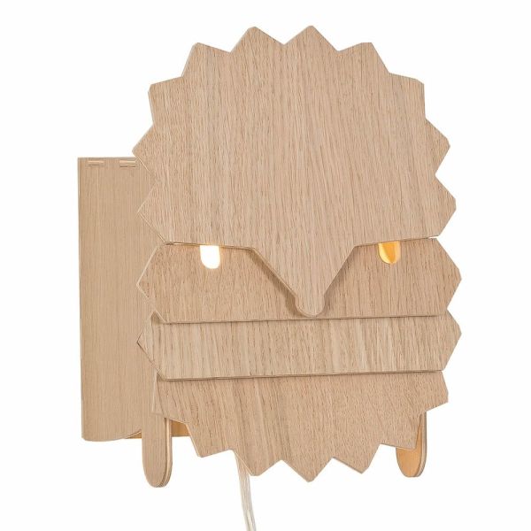 Wood Children's Lamp Hedgehog from Petite Amélie
