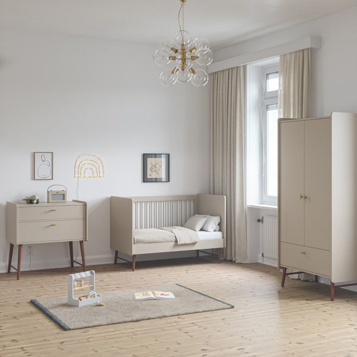 3piece baby room set «ROSEAU» in beige ️ Petite Amélie
