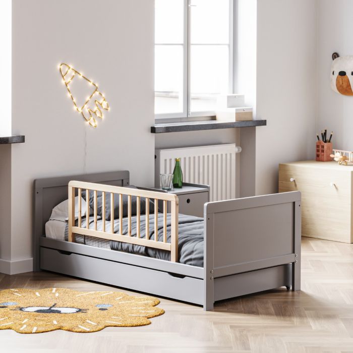 Bed guard for children in Natural wood Petite Amelie