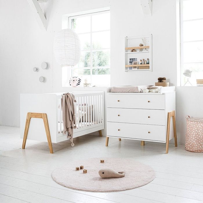 Nursery Furniture Set Cot Changing table Brise 0 6 years