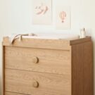 Baby changing table topper «Rétro»
