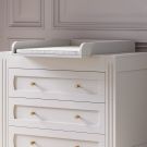Changing table topper «Milenne» | White
