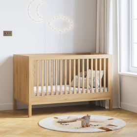 CONVERTIBLE COT BED «JAPANDI» | 70 X 140 CM | WOOD