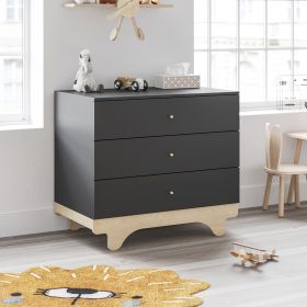 Baby chest of drawers «Playwood» | Charcoal grey