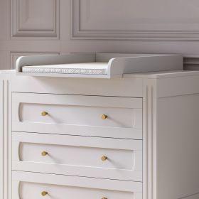 Changing table topper «Milenne» | White