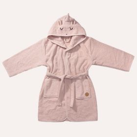 BATHROBE UNICORN «LARA» | 110 - 122 CM | 5 - 6 YEARS | LIGHT PINK