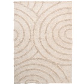 WASHABLE SCANDINAVIAN CARPET 120 X 170 CM | BEIGE