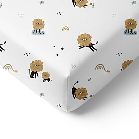 Fitted sheet «Leo» | 80 x 160 cm