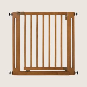 Wooden stair gate | Adjustable 79–87 cm | Walnut