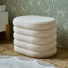 STORAGE OTTOMAN | «TED» | BEIGE