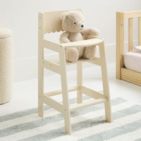 Wooden doll highchair «Noisette»