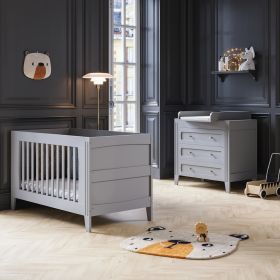 2 piece furniture set «Milenne» Light grey