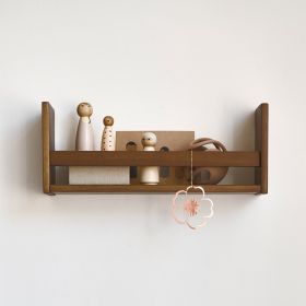 Wooden wall shelf «Hetre» | Cocoa