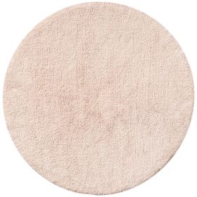 Washable children's rug «CERCLE» | Dusty Pink