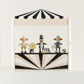 Toy theater | Circus Theme | «Theatre du Soleil» | including 7 accessories