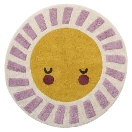 Washable children's rug | Round Ø110 cm | Sun