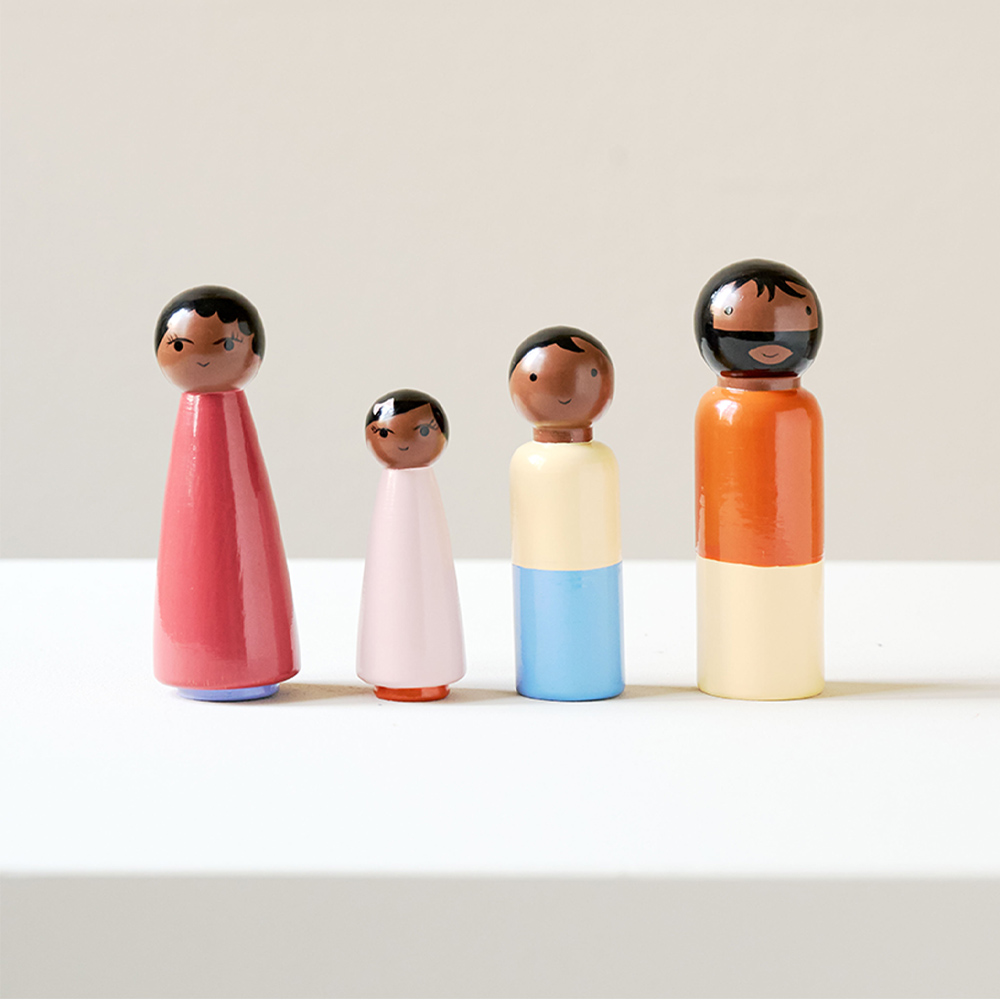 DOLLHOUSE DOLLS | «Ma Petite Famille Plumeria»