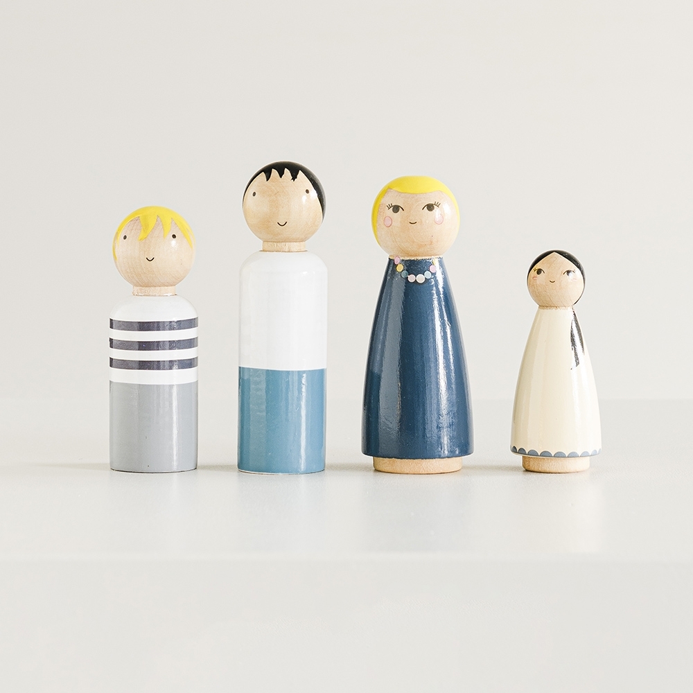 Set of Dolls for Doll House |  «Ma Petite Famille»